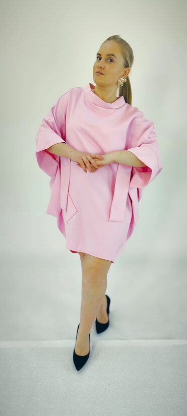 Laisvo kirpimo tunika "PINK"