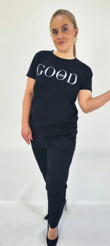 Marškinėliai „Good Vibes“