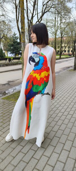 Suknelė Papūga