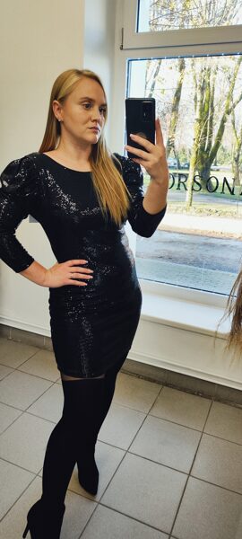 Blizgi suknelė ELLA